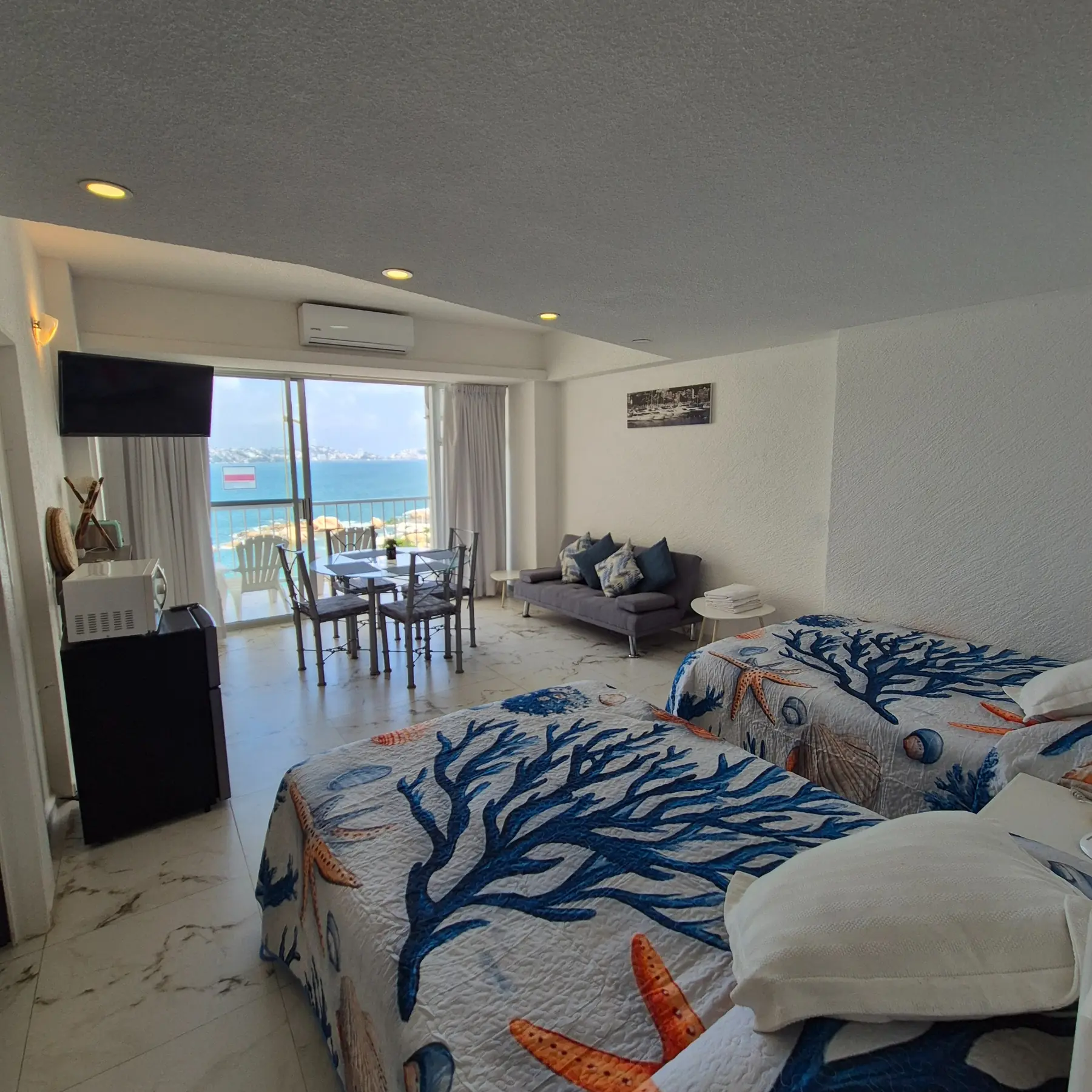 Coral — loft vacacional en Condominio Torres Gemelas, Acapulco